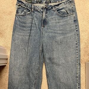 Wild Fable Mid-Rise Relaxed Straight Jeans - Medium Denim Wash